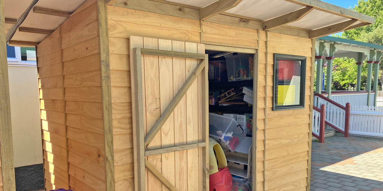 New Sheds for Blenheim Toy Library